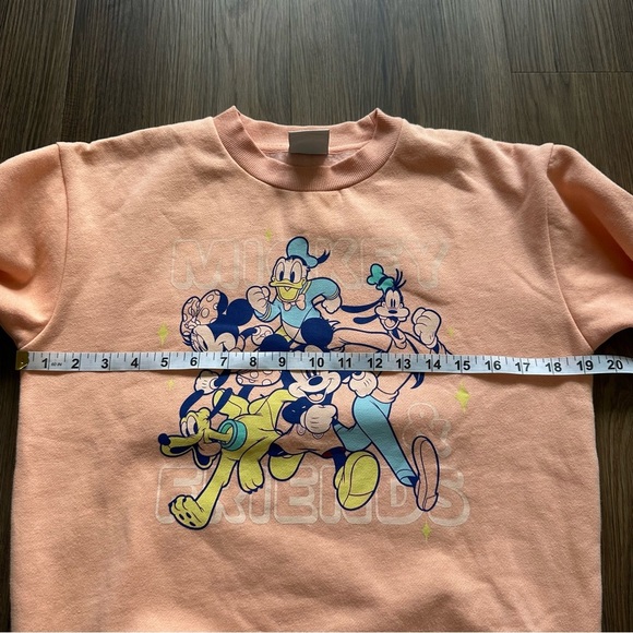 Disney Mickey & Co. Mickey & Friends Fab 5 Crew Neck Pullover Sweatshirt XXS - Picture 6 of 8